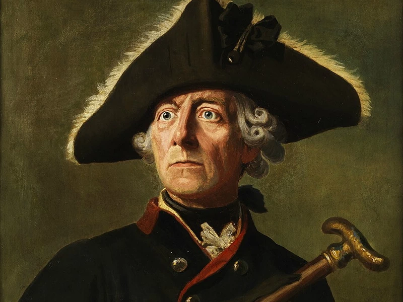 1818-Wilhelm Camphausen - Ritratto di Federico il Grande
